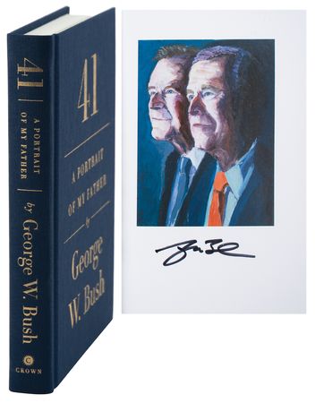 Lot #70 George W. Bush Signed Book - Image 1