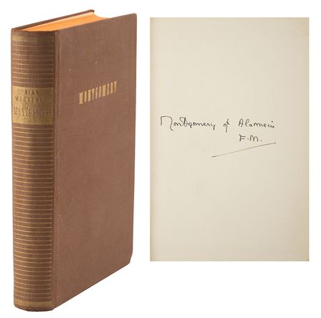 Lot #353 Montgomery of Alamein Signed Book - Image 1