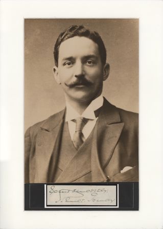 Lot #307 Titanic: Bruce Ismay Signature - Image 2