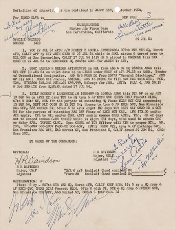 Lot #701 Marilyn Monroe Signature - Image 1
