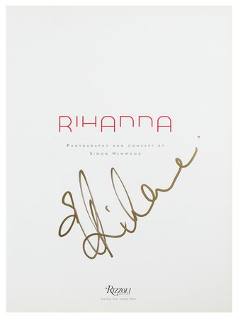 Lot #680 Rihanna Signed Book - Image 2