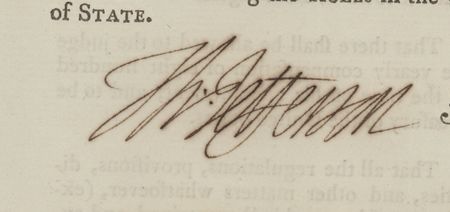 Lot #6 Thomas Jefferson Document Signed as Secretary of State - Image 3
