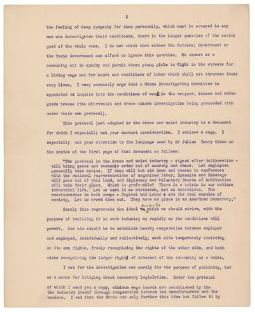 Lot #33 Theodore Roosevelt Typed Letter Signed - Image 7