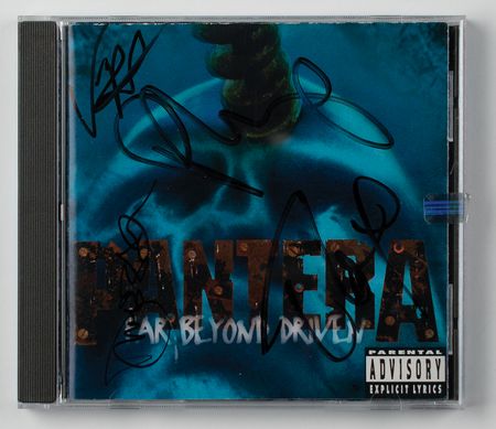 Lot #649 Pantera Signed CD