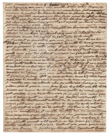 Lot #380 Joseph-Michel and Pierre Montgolfier Auotgraph Letters Signed - Image 2