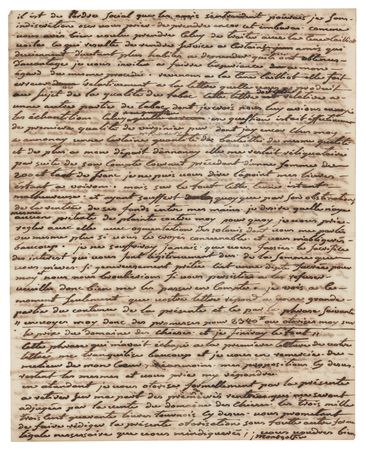 Lot #380 Joseph-Michel and Pierre Montgolfier Auotgraph Letters Signed - Image 3