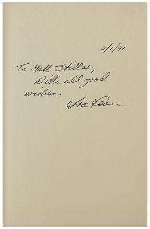 Lot #475 Ira Levin Signed Book and Typed Letter Signed - Image 2