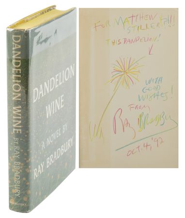 Lot #488 Ray Bradbury Signed Book - Image 1