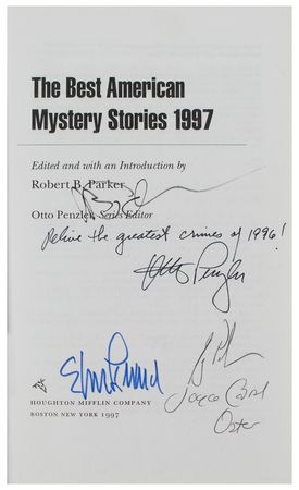 Lot #517 Elmore Leonard and Others Multi-Signed Book - Image 2