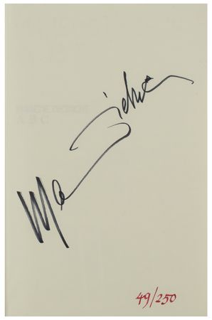 Lot #733 Marlene Dietrich Signed Book - Image 2