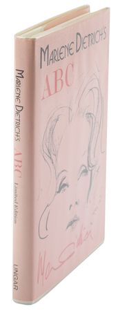 Lot #733 Marlene Dietrich Signed Book - Image 3