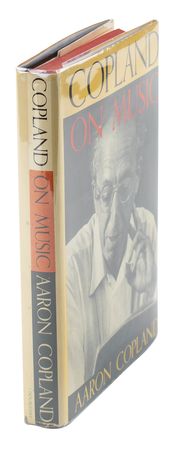 Lot #572 Aaron Copland Signed Book - Image 3