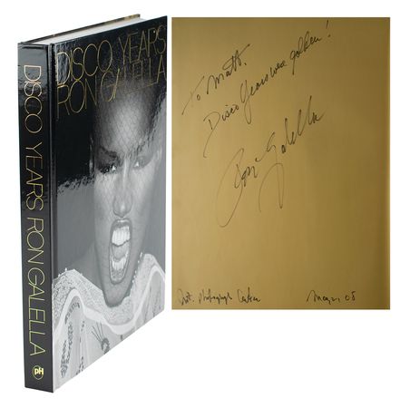 Lot #433 Ron Galella Signed Book - Image 1