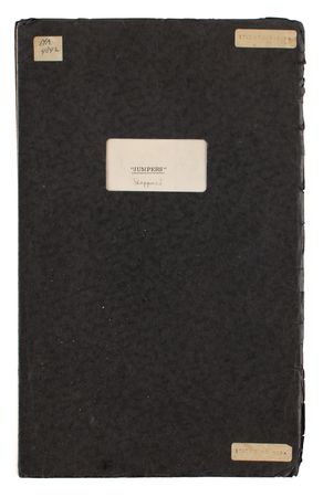 Lot #537 Tom Stoppard Signed Playscript for 'Jumpers' - Image 2