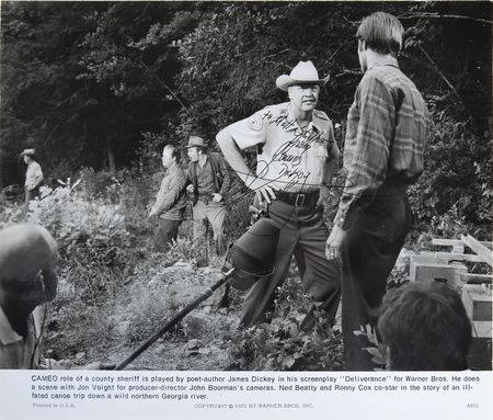 Lot #498 Deliverance: James Dickey Signed Book and Photograph - Image 4