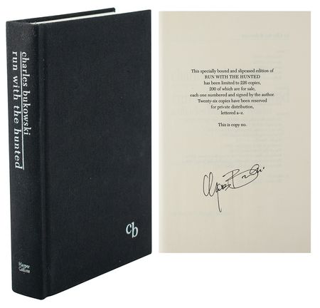 Lot #489 Charles Bukowski Signed Book - Image 1