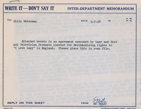 Lot #714 Lucille Ball and Desi Arnaz Document Signed - Image 3