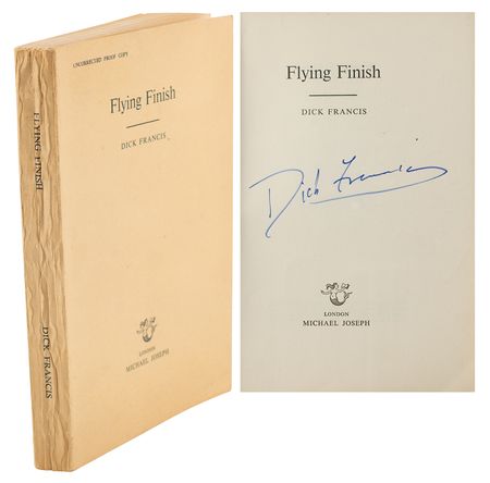 Lot #504 Dick Francis Signed Book - Image 1