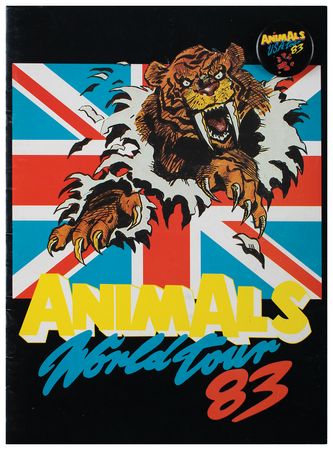 Lot #597 The Animals Signed Program - Image 1