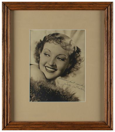 Lot #750 Betty Grable Signed Photograph - Image 1