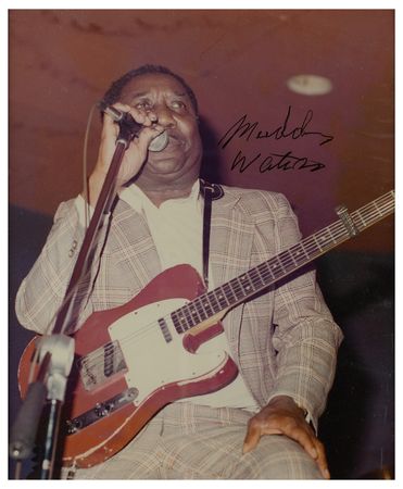 Lot #593 Muddy Waters Signed Photograph - Image 2