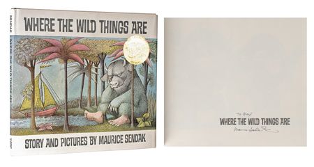 Lot #531 Maurice Sendak Signed Book - Image 1