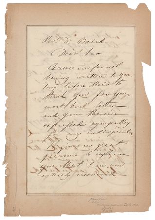 Lot #771 Jenny Lind (2) Autograph Letters Signed - Image 1