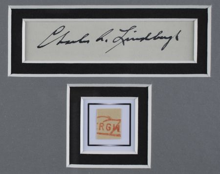 Lot #379 Charles Lindbergh Signature - Image 2