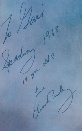 Lot #563 Elvis Presley Signed Oversized Print - Image 2