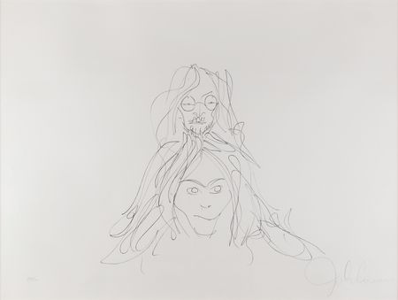 Lot #557 Beatles: John Lennon Lithograph - Image 1