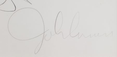 Lot #557 Beatles: John Lennon Lithograph - Image 3