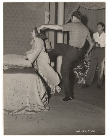 Lot #822 William Wellman: Commending his leading man on his fight with Carole Lombard?