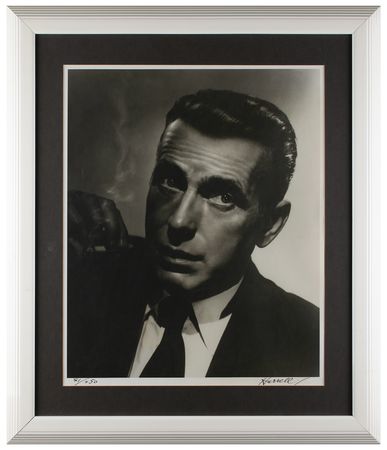 Lot #696 George Hurrell: Humphrey Bogart - Image 1