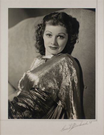 Lot #710 Ernest Bachrach: Lucille Ball Photograph - Image 2