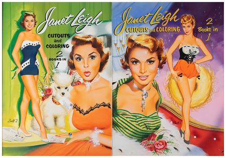 Lot #768 Janet Leigh Original Coloring Book Artwork - Image 2