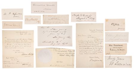 Lot #30 Lincoln Cabinet Lot of (14) Items - Image 2