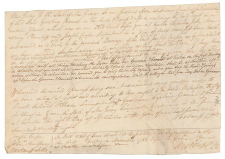 Lot #223 David Brearley Endorsement - Image 2