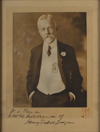Lot #266 Henry Cabot Lodge Signed Photograph - Image 2