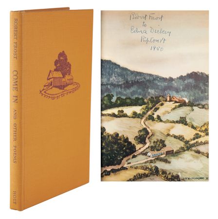 Lot #505 Robert Frost Signed Book - Image 1
