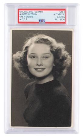 Lot #692 Audrey Hepburn Signed Photograph - Image 1