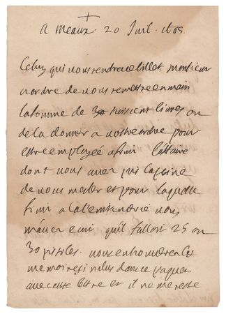 Lot #176 Jacques-Benigne Bossuet Autograph Letter Signed - Image 2