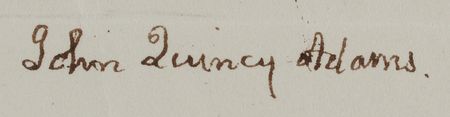 Lot #12 John Quincy Adams Autograph Letter Signed - Image 3