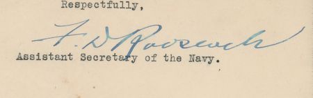Lot #40 Franklin D. Roosevelt: 