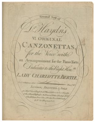 Lot #8027 Franz Joseph Haydn - Image 3