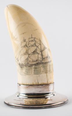 Lot #8012 John F. Kennedy Oval Office Scrimshaw