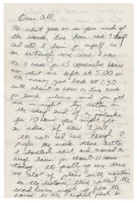 Lot #8014 John F. Kennedy, Jr. Autograph Letter