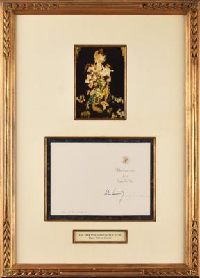 Lot #8008 John and Jacqueline Kennedy Signed 1963 Christmas Card - Image 1