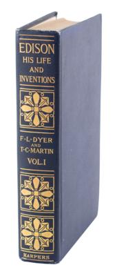 Lot #8032 Thomas Edison Signed Book - Image 3