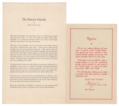 Lot #8040 Albert Arthur Allen 'The Female Figure' Photograph Suite - Image 4