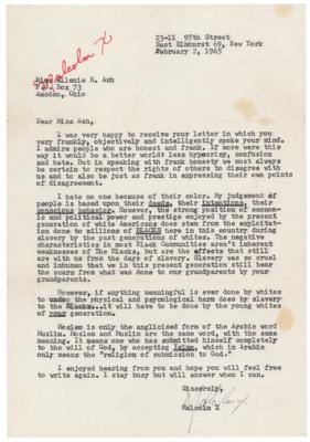 Lot #8044 Malcolm X Archive of Letters, Handbills, and Photographs - Image 1